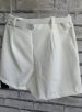 short saia alfaiataria off white