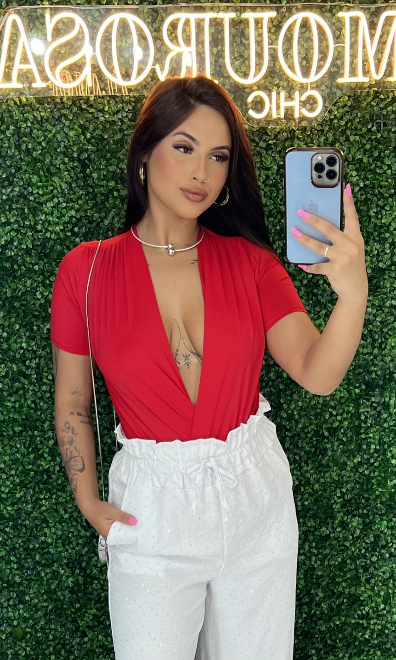 body brenda vermelho
