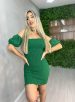 vestido paloma verde