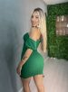 vestido paloma verde