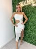 vestido midi giane branco
