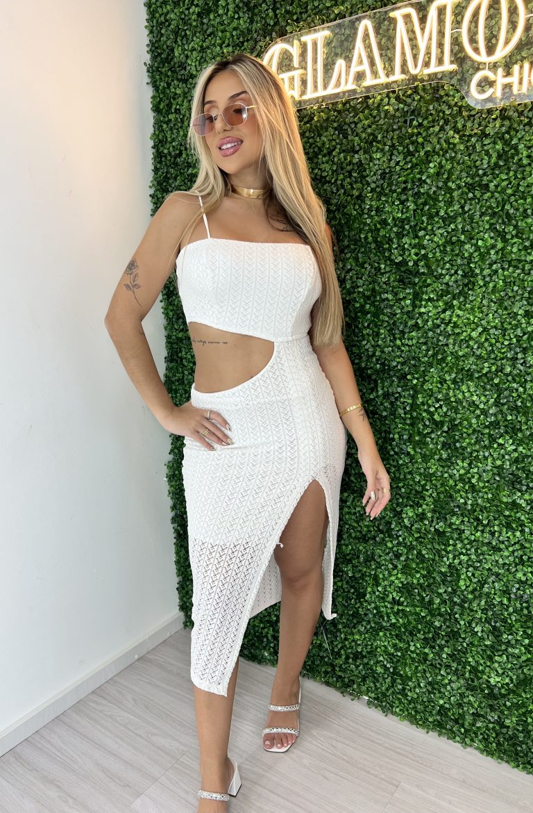vestido midi giane branco vestido midi giane branco