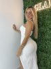 vestido midi giane branco