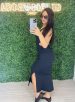 vestido regata longo ab costas donna chica preto