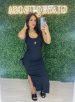 vestido regata longo ab costas donna chica preto