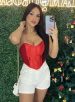 cropped liz vermelho