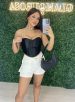 cropped liz preto