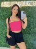 cropped dieni rosa