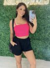short verão preto