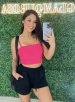 cropped dieni rosa