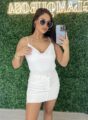 saia jeans new year branco