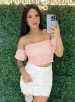 saia jeans new year branco