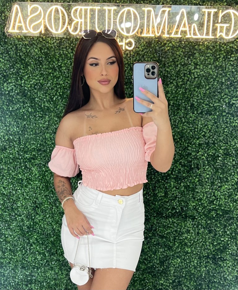 saia jeans new year branco