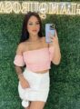 saia jeans new year branco
