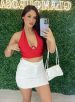 cropped geise vermelho