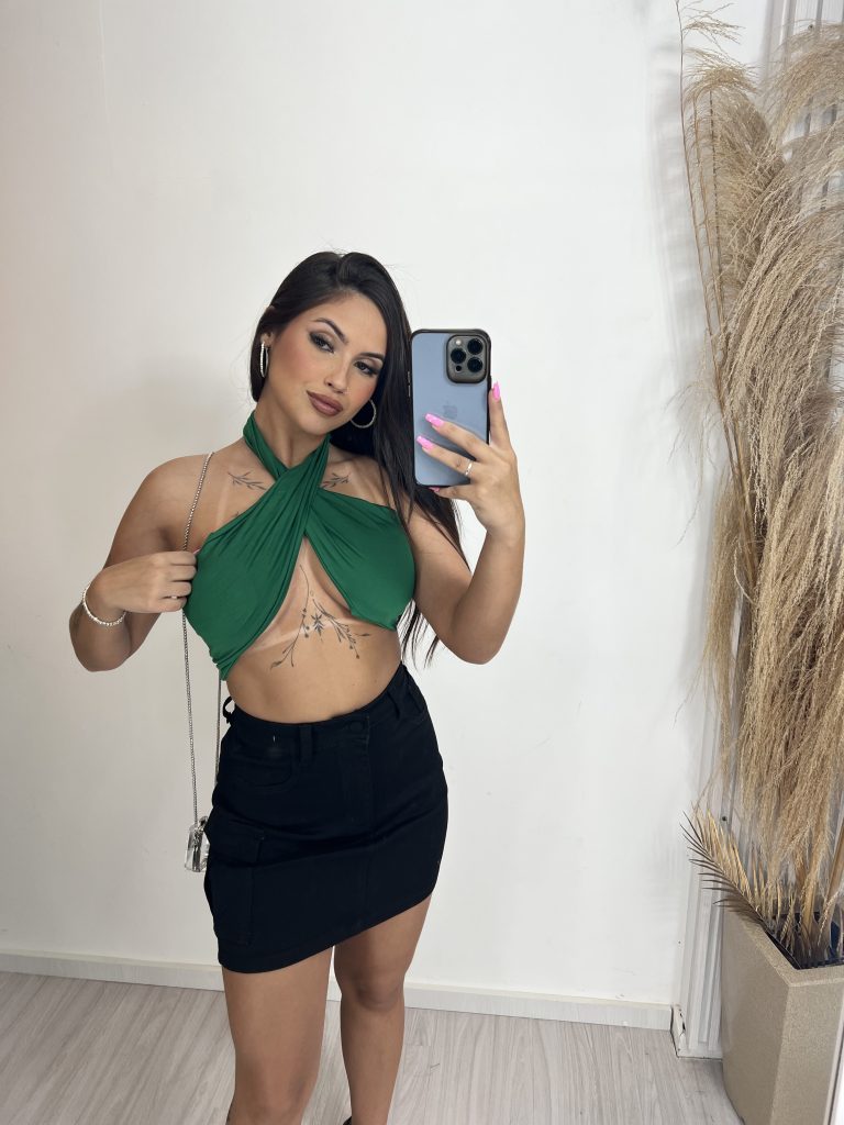 top luara verde top luara verde