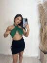 top luara verde