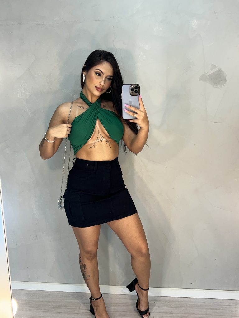 top luara verde top luara verde