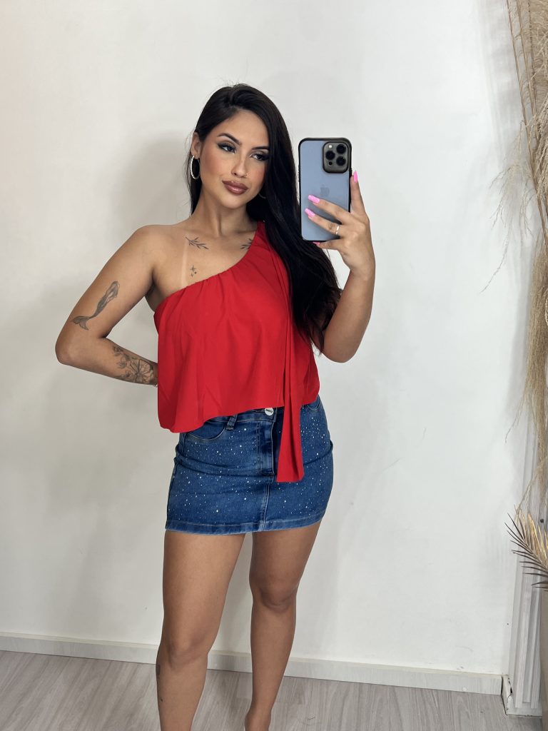 saia jeans cargo fatima preto saia jeans cargo fatima preto