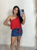 saia jeans cargo fatima preto