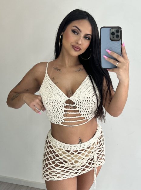 cropped crochê tayla
