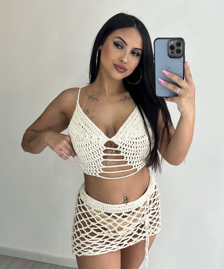 cropped crochê tayla
