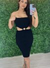 vestido tamires preto