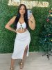 vestido midi justine branco