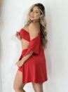 conjunto 3peças rafaela vermelho