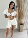 conjunto 3peças rafaela vermelho
