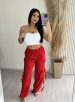 calça Ágata vermelho