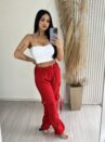 calça Ágata vermelho