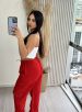 calça Ágata vermelho