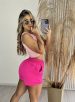 short verão rosa