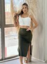 cropped zara com brilho branco
