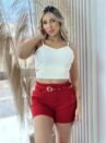 cropped talia off white