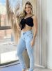calça jeans skinny pedrita