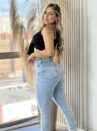 calça jeans skinny pedrita