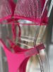 biquíni strass rosa neon