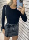 saia jeans new black roberta
