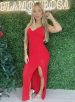 vestido longo ludmilla vermelho