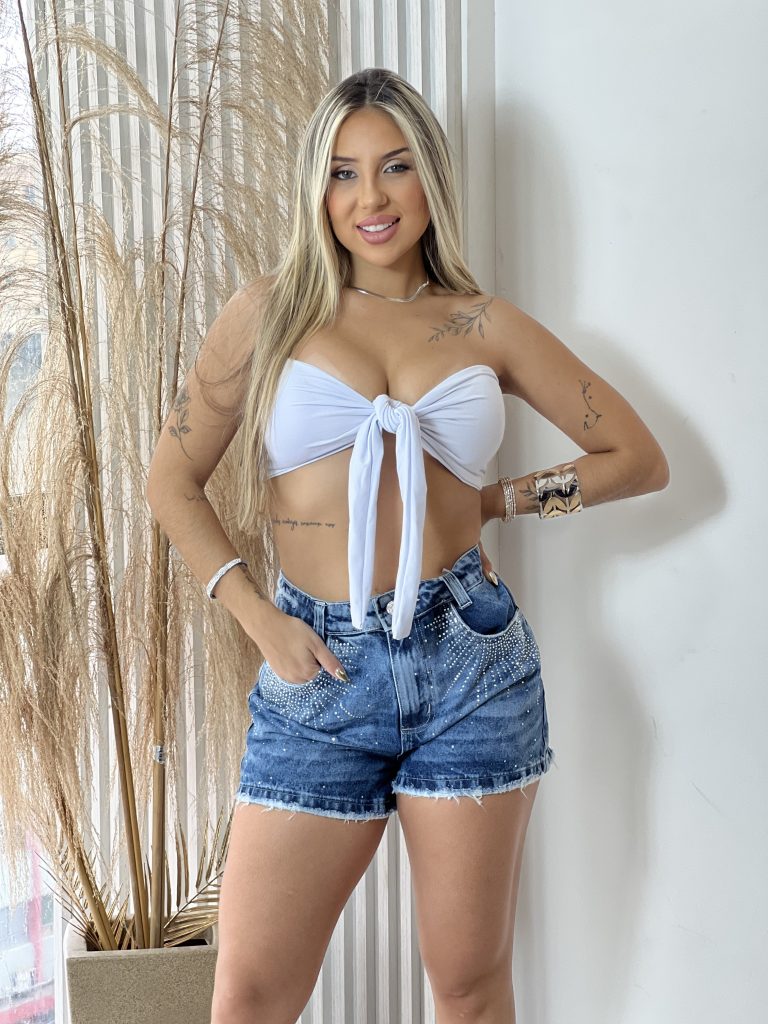top luara branco