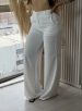 calça pantalona lorrayne off white