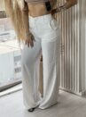 calça pantalona lorrayne off white