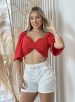 cropped jussara vermelho