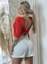cropped jussara vermelho