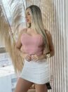 cropped talia rosé