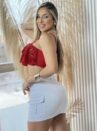 saia cargo jeans rafaely branco