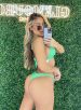 biquini trancinha verde