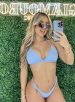 biquini trancinha azul bb